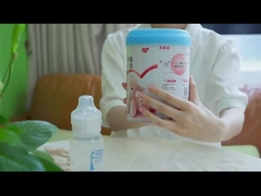 Couvercles en plastique pour nourrissons avec couleur et logo personnalisés