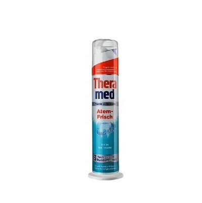acheter Couleur personnalisée 75 ml de dentifrice Tubes en plastique Bouteille de pompe sans air pour matériau visqueux fabrication en ligne