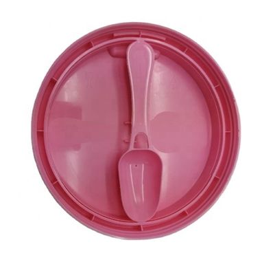 Pilfer-Proof Plastic Milk Powder Tin Lid with Custom Color Flip Top and Scoop