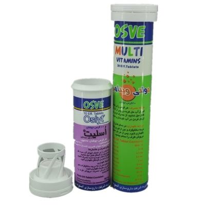 acheter Bouteilles en plastique de couleur personnalisée pour VC Tablettes effervescentes Récipient capsule fabrication en ligne