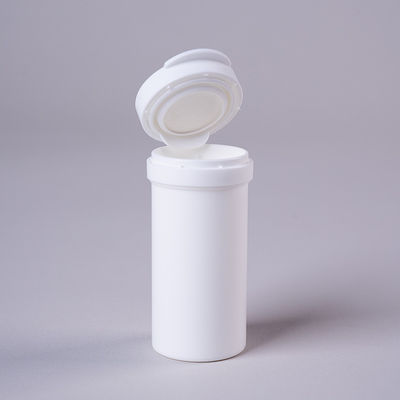 PP Material Offset Printing Effervescent Tablets Bottle with Desiccant Flip Cover