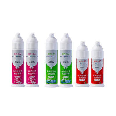 Squeeze Toothpaste Repair Gums and Whiten Teeth with Herbal Ingredient OEM Accepted