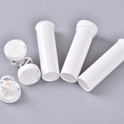 Empty 50/60/80/90ml Vitamin C Effervescent Tablet Container PP Plastic Tube Packaging