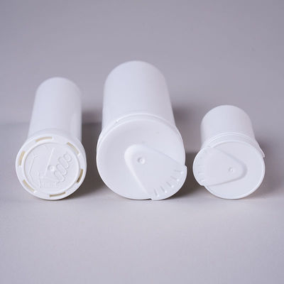 Custom White Food Grade PP Injection Molding Candy Tube Container with Twist Lock