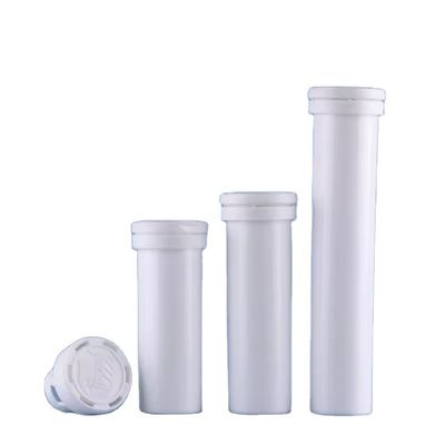 acheter Tuyau de comprimé effervescent de calcium vitamine C avec capuchon de sécheur en plastique PP blanc de 144 mm fabrication en ligne