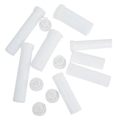 2024 PP Plastic Effervescent Tablet Tube with Easy Cleaning Function and OEM Acceptance
