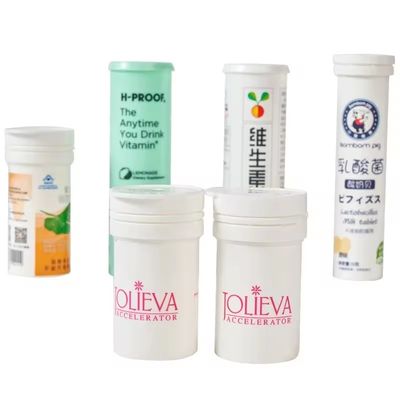 acheter Tubes d'emballage de comprimés effervescents en matériau PP pour les pilules médicales et les bonbons personnalisés fabrication en ligne