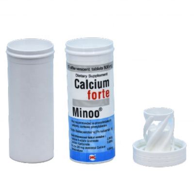 acheter Soins personnels 38*96mm Tablettes effervescentes en PP de qualité alimentaire Tubo avec couvercle séché fabrication en ligne