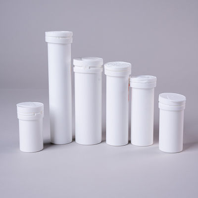PP Base Material Multivitamin Vitamin C Private Label Effervescent Tablet Cube Bottle