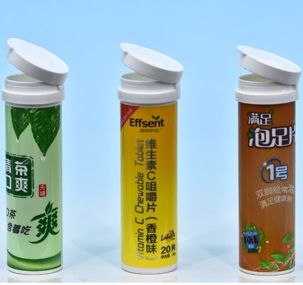 Airtight Seal Easy To Open Lids Vitamin Tablets Packaging Eco-friendly