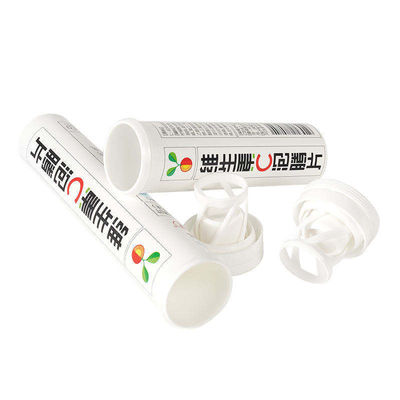acheter Déshydrateur inclus dans l'emballage des comprimés effervescents conception de couvercle spirale en PE fabrication en ligne