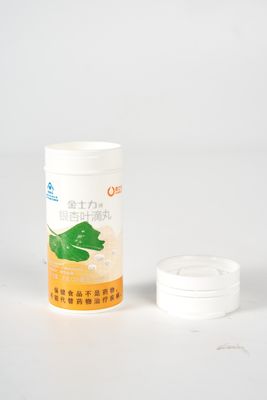 PE Material Empty Plastic Pharmaceutical Capsule Tablet Pill Medicine Bottle With Flip Top Lid Design