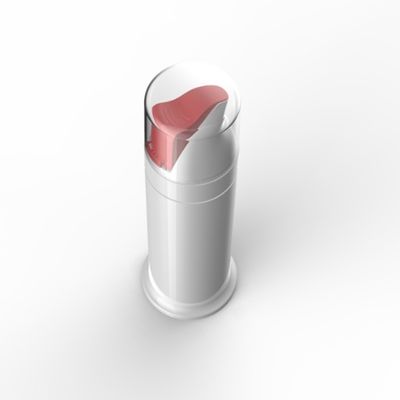 Custom Color 75ml Toothpaste Plastic Tubes Airless Pump Bottle for Viscous Material