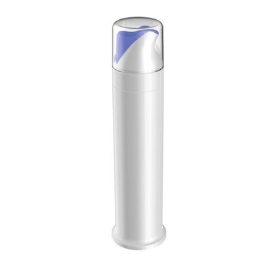 TPE 100 ml globalisé couleur personnalisée de dentifrice sans air pompe tube bouteille pour dentifrice