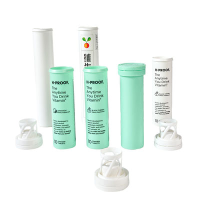Multivitamin Vitamin C Private Label PP Effervescent Tablet Tube Bottle Lid