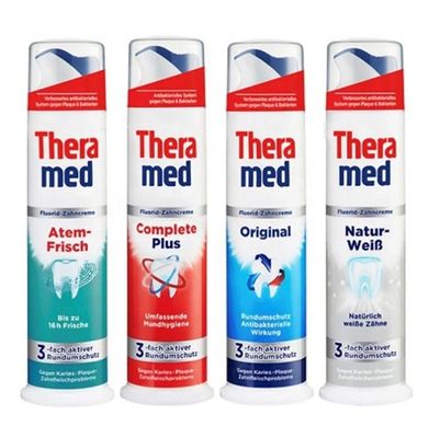 Container de stockage de dentifrice certifié ISO 9001 Conception de logo personnalisé pour les soins personnels