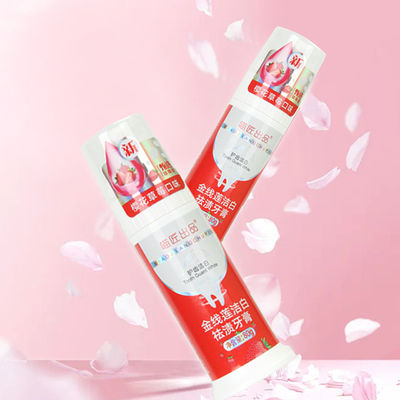 Variety of Flavors Teeth Care Pump Press Foam Toothpaste for Adult Teeth Whitening