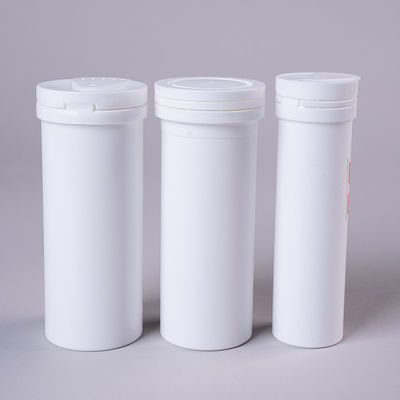 Desiccant Cap Customize Logo Vitamin C Effervescent Tablet Plastic Bottle Packaging