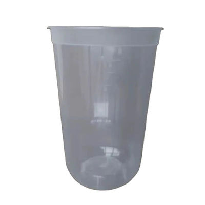 500 ml de tasse en plastique en forme de U pour le smoothie et les autres boissons