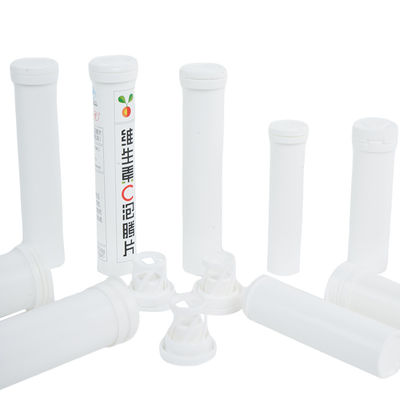 Custom Empty Plastic Bottle Effervescent Tablets Tube with Desiccant Cap and Minerals