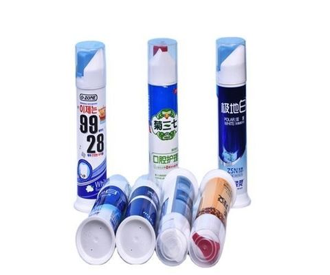 100 110 ml de dentifrice pour soins personnels sans pompe à air Bouteille à tube pour emballage de dentifrice