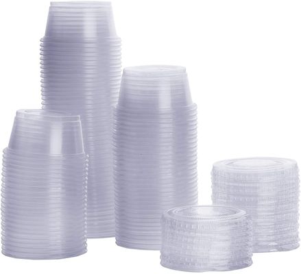 Cuve en plastique transparent avec couvercle Personnalisé Contenant de soupe en plastique transparent en PP