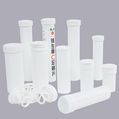 Tubes de comprimés éfervescents en plastique PP à l'épreuve des enfants Emballage bouteille pour pilules et comprimés