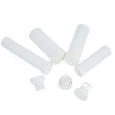 PP Empty Effervescent Tablets Tube for Collagen Vitamin Packaging Support Custom Logo
