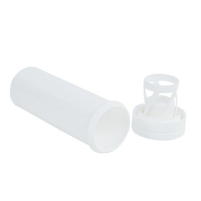 PP Material Injection Molding Round Small Salt Electrolyte Drink Packaging Tube with Cover