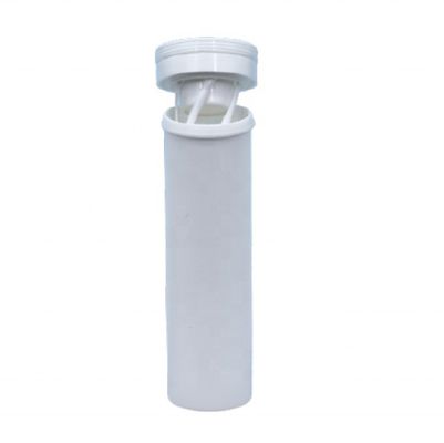 Bouteille vide de qualité alimentaire PP personnaliser le logo Effervescent tube de comprimé avec bouchon de sécheur