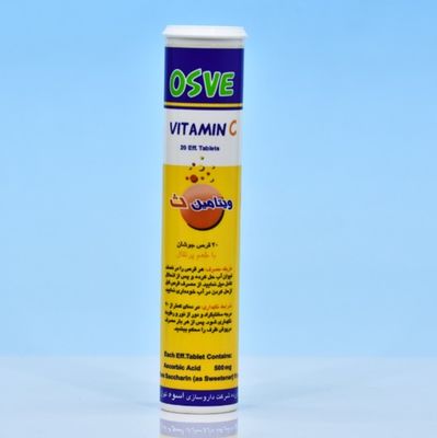 Effervescent Tablet Tube Bottle for Pills Candy Packaging Customize Logo PP Material