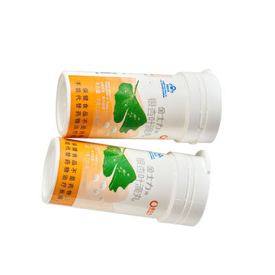 Facile à nettoyer matériau de collier en PP Vitamine C Bouteilles de comprimés effervescents pour l'acceptation OEM