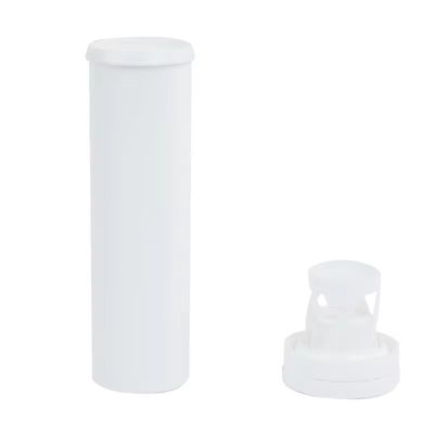 Réservoir éfervescent en plastique PP à surface mate pour les bonbons VC propres 50 ml 60 ml 70 ml 80 ml
