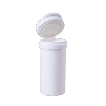 Plastic PP Tube With Flip-top Lid For Packaging Of Tiny Pills With Logo Customized