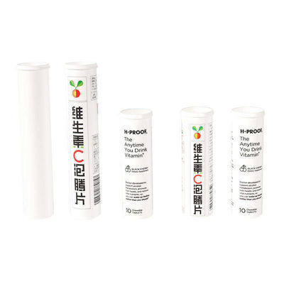 Bouteille de comprimés effervescents de produit de lavage à la main en plastique PP et conception simple