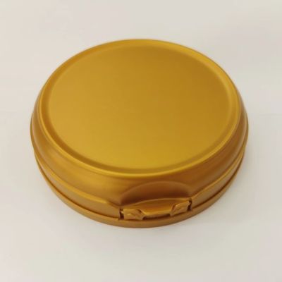 502 PP - Couvercle pliable pour l'emballage des boîtes de poudre avec couleur et logo personnalisé