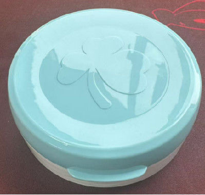 401 Couleur personnalisée poudre de poudre de qualité alimentaire en PP avec couvercle et logo personnalisé