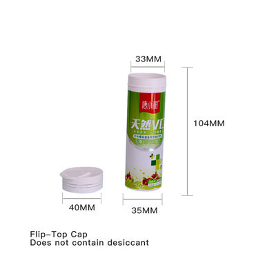 Emballage de comprimés effervescents pour pastilles